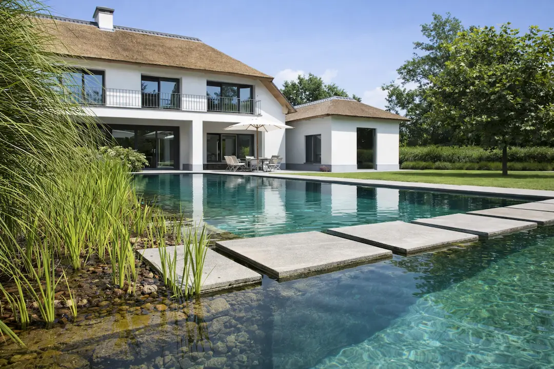 High end zwemvijver